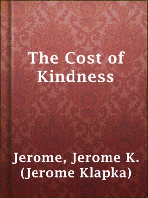 cover image of The Cost of Kindness
